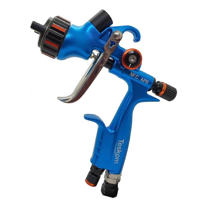 Teskom NFC APR Краскопульт окрасочный, сопло (дюза) 1,3 мм., верхний бачок 600 мл.