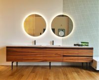 Модульный комплект мебели с раковиной Antonio Lupi BORDERLINE схема 2