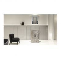 Колонна подвесная Antonio Lupi ALBO5136W.DX GRIGIO SMOG LUCIDO5 1 дверка схема 2