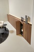 Шкаф подвесной Antonio Lupi ALBO5472W с LED подсветкой 2 дверки, с топом NOCE CANALETTO схема 8 Шкаф подвесной Antonio Lupi ALBO5472W с LED подсветкой 2 дверки, с топом NOCE CANALETTO схема 8