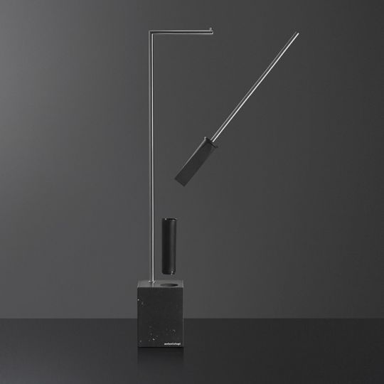 Стойка для туалета Antonio Lupi Bivio BIVIOCOMBI1 напольная схема 6