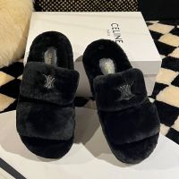 Тапочка меховые CELINE Premium