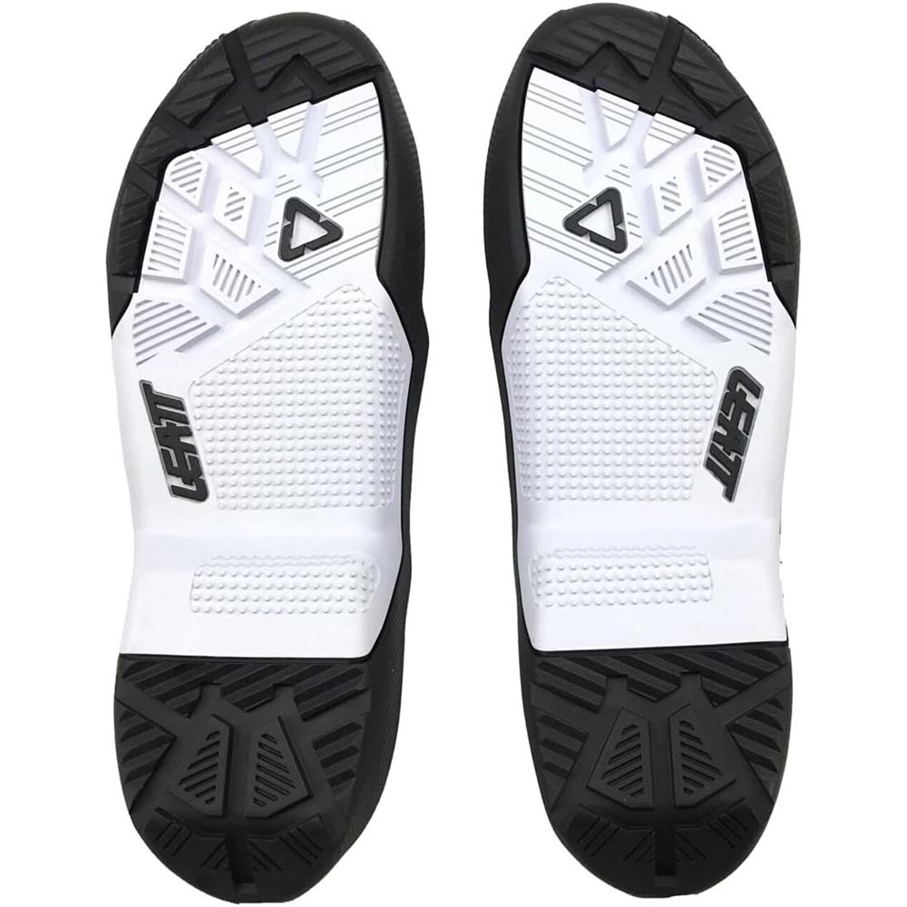 Подошвы для мотобот Leatt 4.5/5.5 Enduro/HydraDri Black/White (2026)