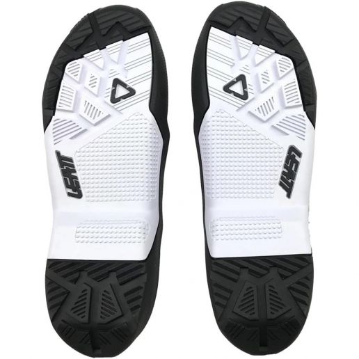 Подошвы для мотобот Leatt 4.5/5.5 Enduro/HydraDri Black/White (2026)