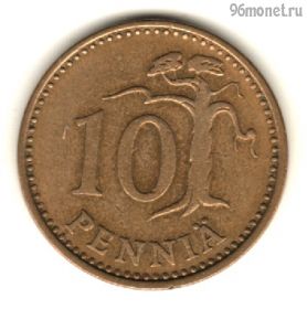 Финляндия 10 пенни 1964 S