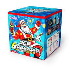 Фейерверк КС7070 Дед Бабахыч (0,8" х 36) Фейерверк КС7070 Дед Бабахыч (0,8" х 36)