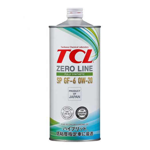 TCL Zero Line Fully Synth, Fuel Economy, GF-6, 0W-20 SP, 1л