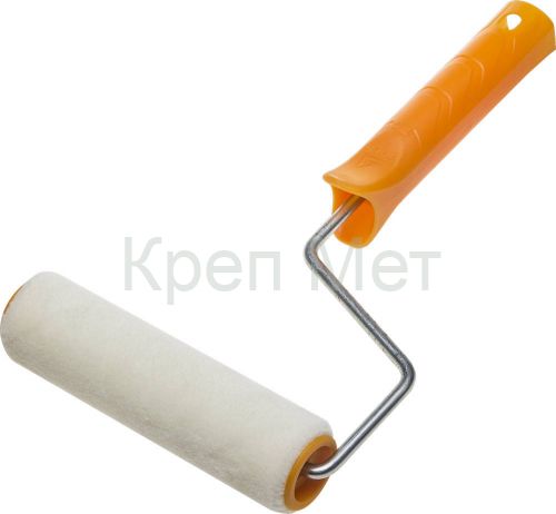 STAYER VELUR, 30 х 150 мм, бюгель 6 мм, ворс 4 мм, 50% акрил, 50% шерсть, для лаков и эмалей, малярный валик (0331-15)