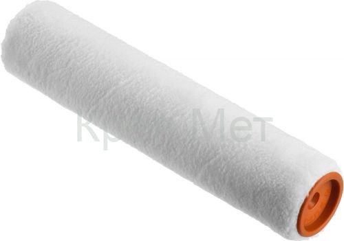 ЗУБР ОПТИМА-ВЕЛЮР, 40 х 180 мм, бюгель 6 мм, ворс 4 мм, полиэстер, для лаков и эмалей, малярный ролик (02547-18)