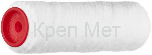 ЗУБР ВЕЛЮР, 40 х 180 мм, бюгель 6 мм, ворс 4 мм, полиэстер, для водорастворимых акриловых лаков, малярный ролик (02537-18)