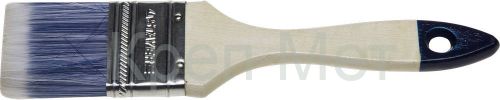 STAYER AQUA, 50 мм, 2″, искусственная щетина, деревянная ручка, для воднодисперсионных и акриловых ЛКМ, плоская кисть (01032-050)