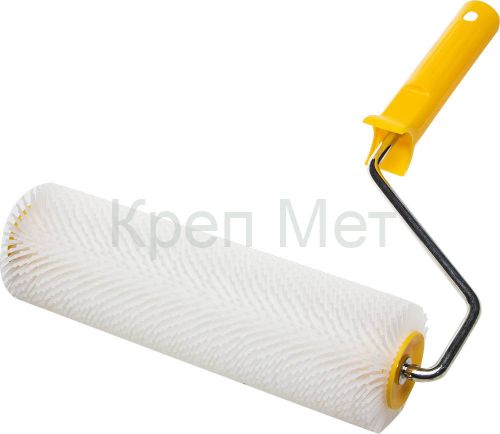 STAYER 75 х 250 мм, бюгель 8 мм,пластмассовые иглы, игольчатый валик для наливных полов в сборе, Professional (03951-25)