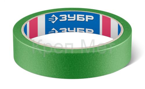 ЗУБР №300 24 мм х 25 м, для грубых и шероховатых поверхностей, малярная лента, Профессионал (12143-24)