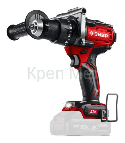 ЗУБР 20 В, 165 Н·м, без АКБ (LMS), бесщеточная ударная дрель-шуруповерт (ДБУ-165)
