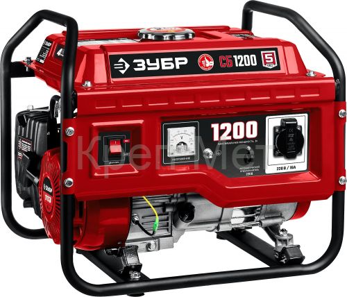 ЗУБР 1200 Вт, бензиновый генератор (СБ-1200)