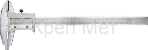 тип 1, 250 мм, металлический штангенциркуль (3445-250)