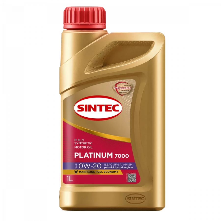 Sintec Platinum 7000 0W-20 GF-6A SP, 1л