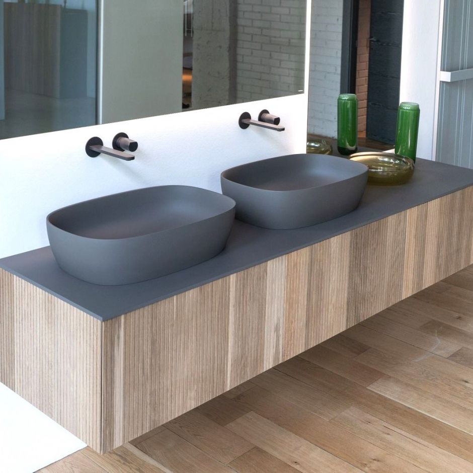 Модульный комплект мебели с раковиной Antonio Lupi BINARIO 12