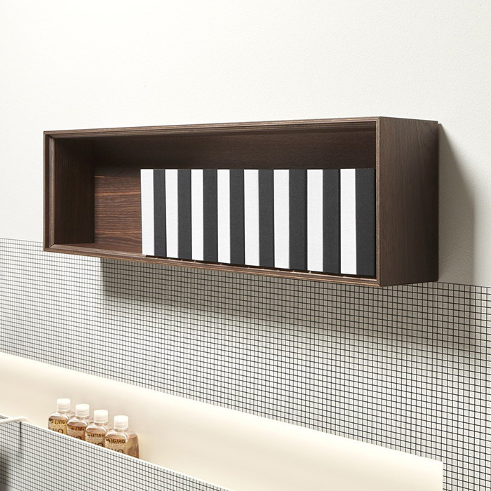 Модульный комплект подвесной мебели с тумбой Antonio Lupi Bemade ФОТО