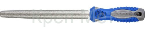 ЗУБР 200 мм, P 120, напильник алмазный полукруглый (33392-200-120)