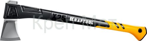 KRAFTOOL X25, 1700/2500 г, в чехле, 710 мм, топор-колун (20660-25)
