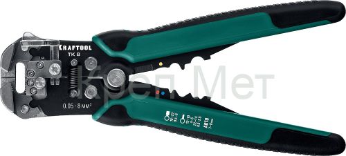 KRAFTOOL TK-8, 0.05 - 8 мм2, автоматический стриппер (22637)