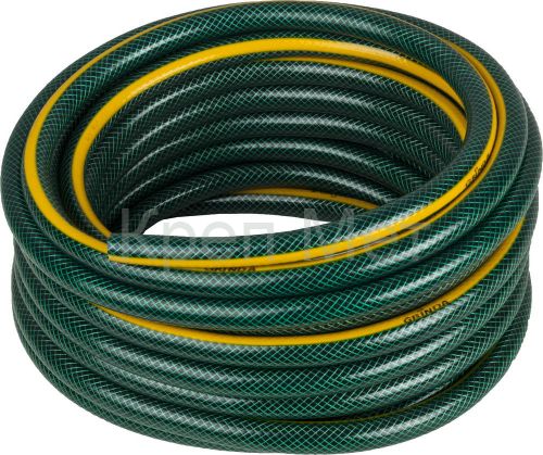 GRINDA STANDARD, 1/2″, 15 м, 20 атм, трёхслойный, армированный, поливочный шланг (429000-1/2-15)