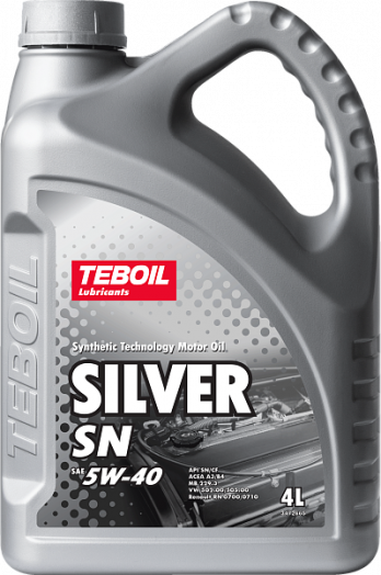 Teboil Silver SN 5W‑40, 4л