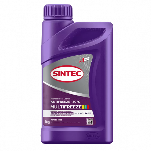 Sintec Antifreeze Multifreeze violet -40 °С, 1кг