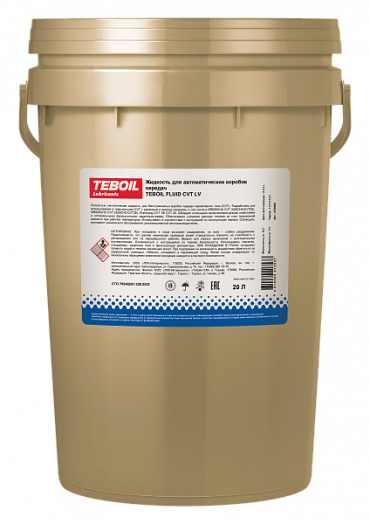 Teboil Fluid CVT LV, 20л