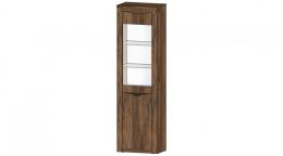 Регина Пенал со стеклом (ш610*г380*в2105мм) Дуб Самдал