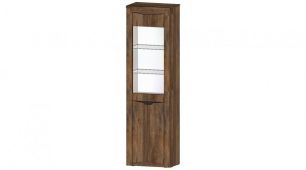 Регина Пенал со стеклом (ш610*г380*в2105мм) Дуб Самдал