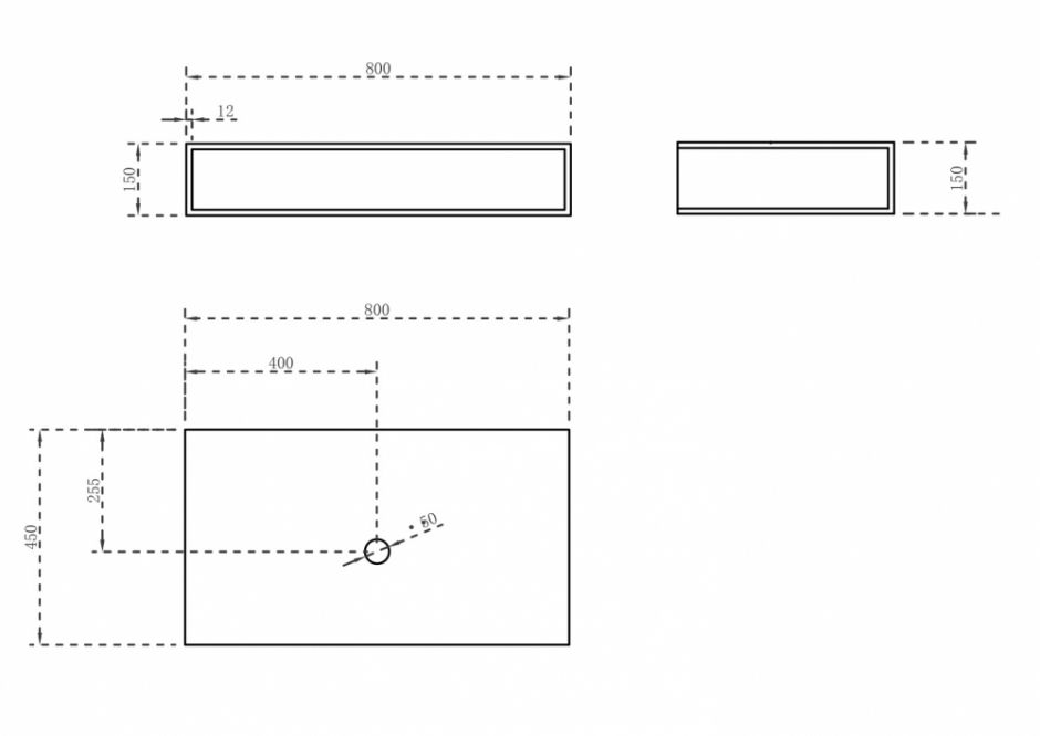 Тумба под раковину ABBER Stein AS1612 подвесная, белая матовая ФОТО