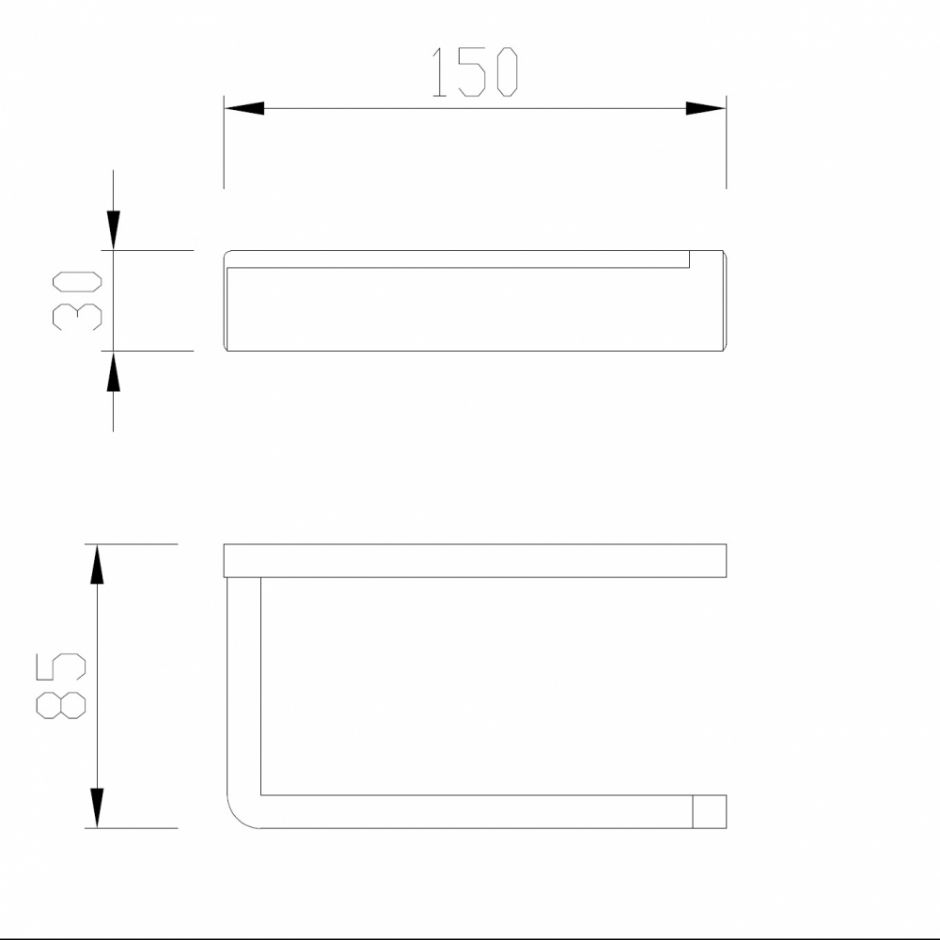 Бумагодержатель ABBER Westen AA1731B черный матовый ФОТО