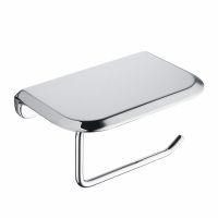Бумагодержатель с полкой для телефона ABBER Nord AA1530 хром схема 1