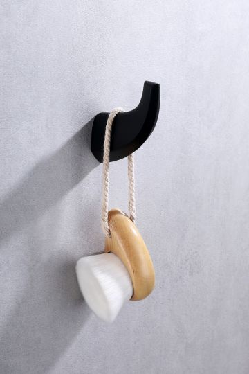 Крючок ABBER Nord AA1550B черный матовый схема 4