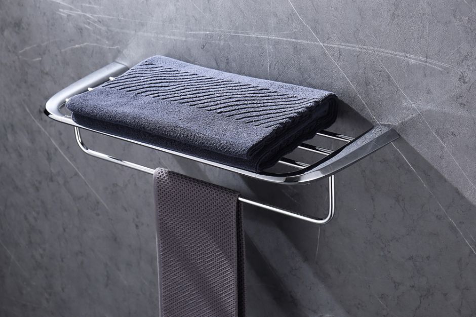 Полка для полотенец ABBER Nord AA1554 хром ФОТО