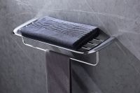 Полка для полотенец ABBER Nord AA1554 хром схема 3