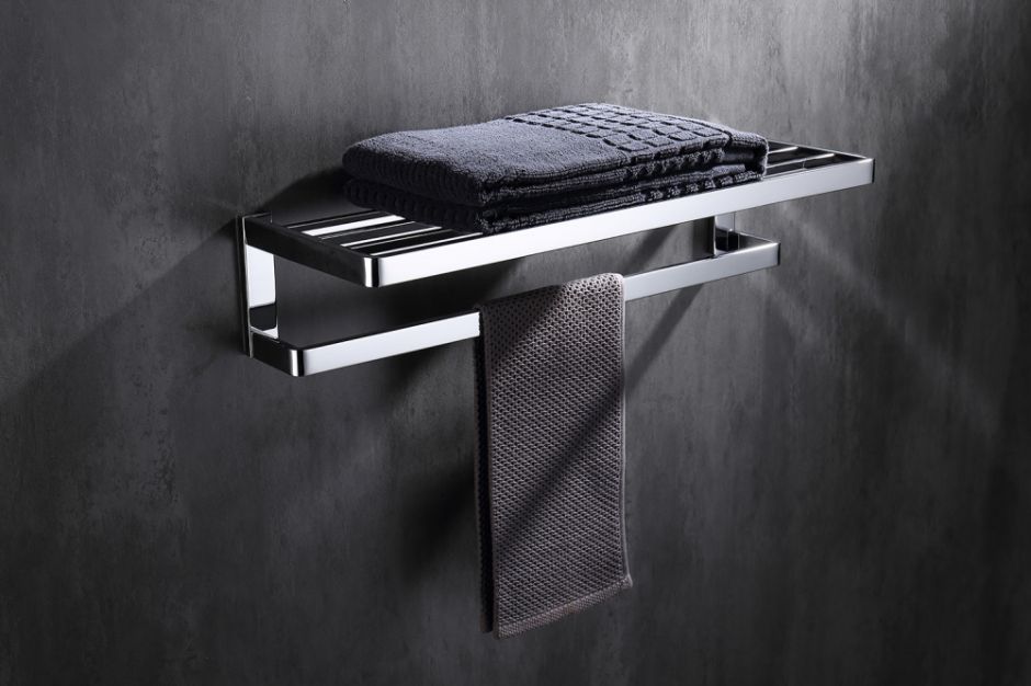 Полка для полотенец ABBER Westen AA1758 хром ФОТО