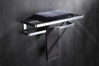 Полка для полотенец ABBER Westen AA1758 хром схема 3