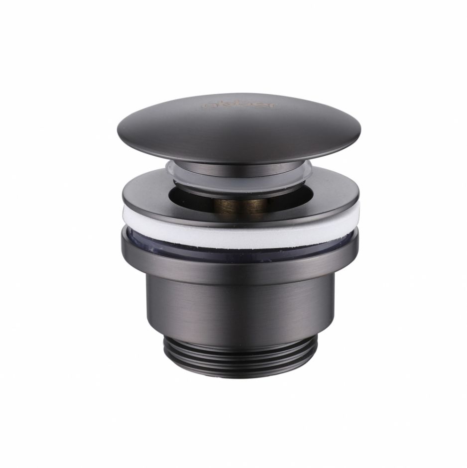 Изображение Донный клапан ABBER AF0011NG без перелива, клик-клак, никель