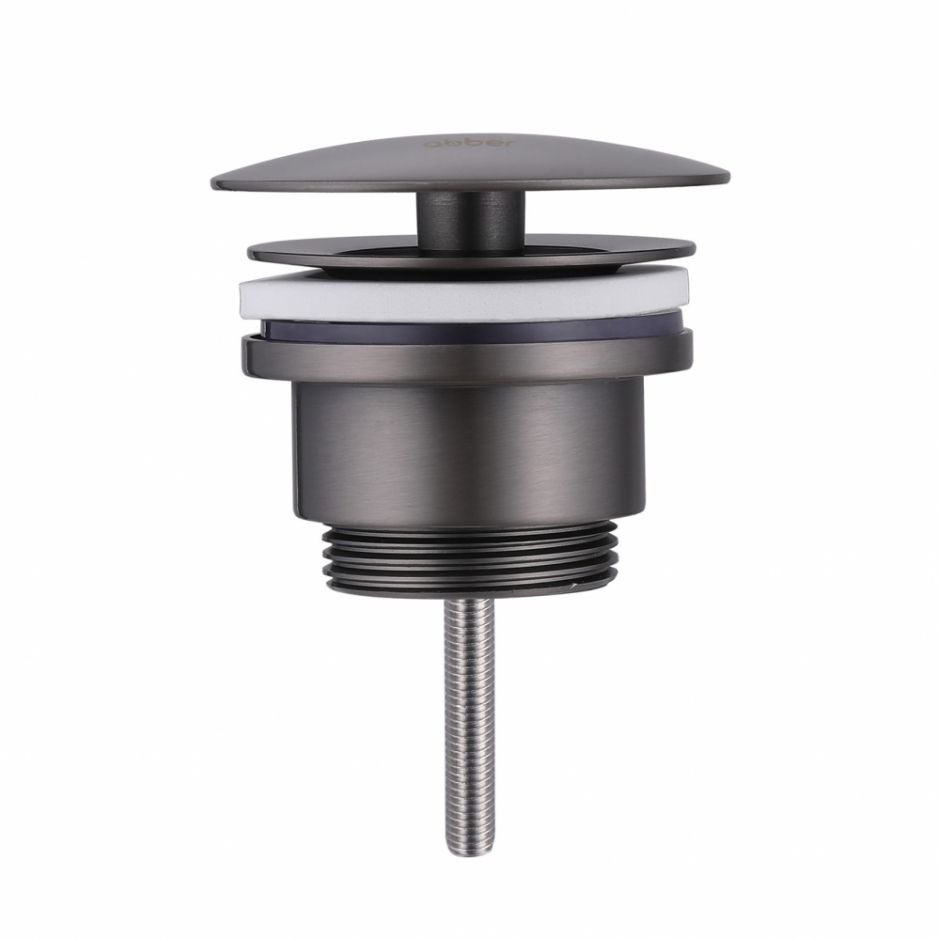 Изображение Донный клапан ABBER AF0012NG без перелива, фиксированный, никель