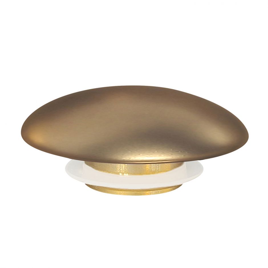 Накладка на слив для раковины ABBER AC0014MMG золото матовое, керамика ФОТО