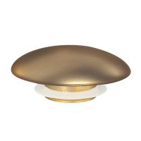 Накладка на слив для раковины ABBER AC0014MMG золото матовое, керамика схема 3