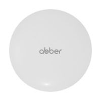 Накладка на слив для раковины ABBER AC0014MW белая матовая, керамика схема 1