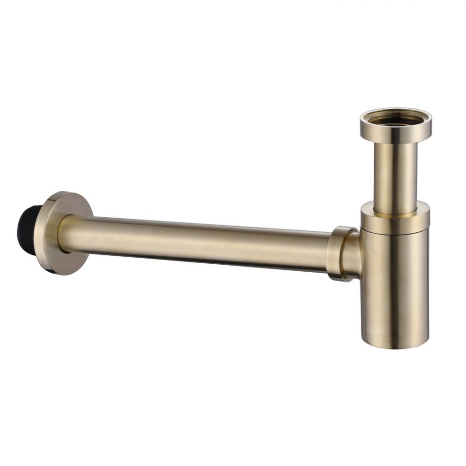 Изображение Сифон для раковины ABBER AF0030G золото матовое