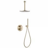 Душевая система ABBER Wasser Kreis AF8121G скрытого монтажа без излива, золото матовое схема 1 Душевая система ABBER Wasser Kreis AF8121G скрытого монтажа без излива, золото матовое схема 1