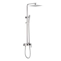 Душевая стойка ABBER Daheim AF8220SPL без излива, сатин схема 1