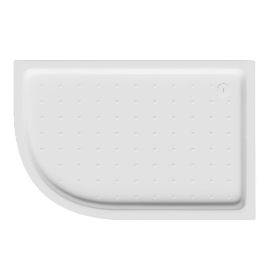 Изображение Душевой поддон ABBER AD3E129 R 120х90 асимметричный, акриловый, белый