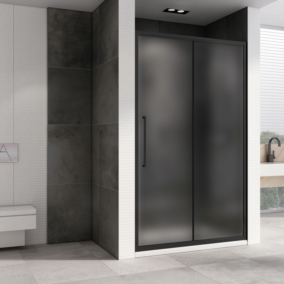 Душевая дверь ABBER Schwarzer Diamant AG30170BMH 170 см ФОТО
